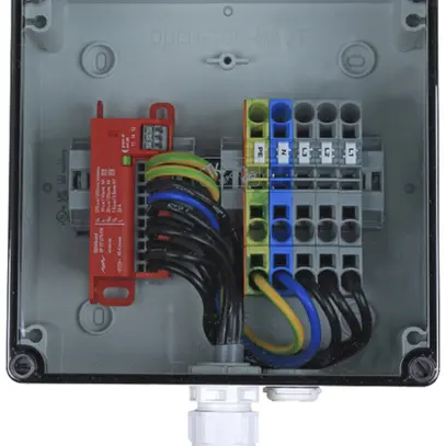 Boîte de jonction de boîtier DEHNcube DCU EMOB 2 32 type 2+3 