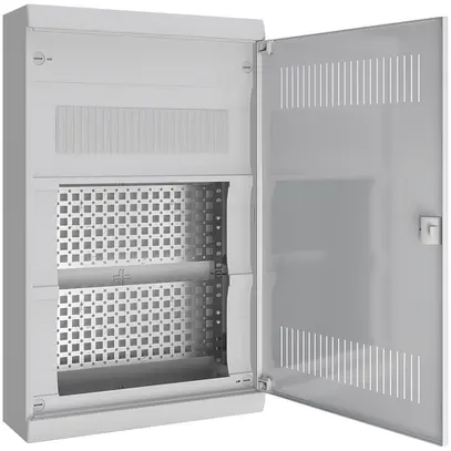 Tableau de distribution AP Schneider Electric Resi9, multimédia, 3-rangées, 12UM 