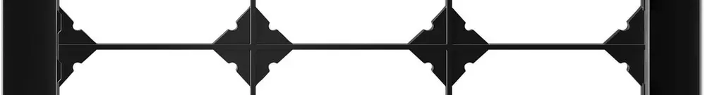 Intestazione INC EDIZIO.liv prestige SNAPFIX® 2×3 154×214mm vetro nero 