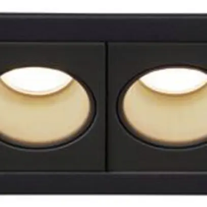 Plafonnier LED INC SLV MILANDOS 4 8W 520lm 3000K 45° aluminium noir 