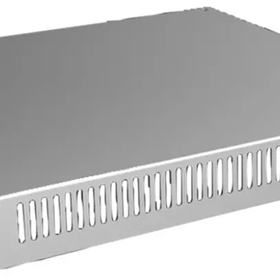 Piastra superiore Rittal SV 9681.866 600×72×600mm pannello tetto sfiato grigio 