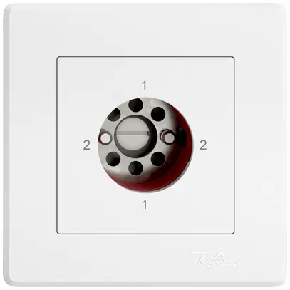 Interruttore rotativo INC EDIZIO.liv SNAPFIX® invertitore 3/2L s.cilindro bi 