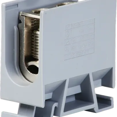 Morsetto di derivazione Woertz 35…70mm² 192A 800V vite 2×1 guida DIN 35mm gr 