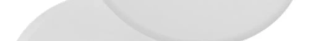 Rosone da soffitto HSB Weibel Ø98×5mm materiale sintetico bianco TFI a 850°C 