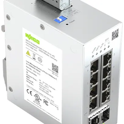 Industrial Switch WAGO Contact 852-1813 8×1000Base-T 2×1000Base-SX/LX 