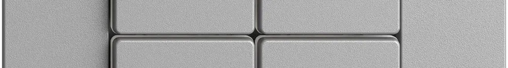 Interruttore tapparelle 2K/4T Edue Wiser silver 