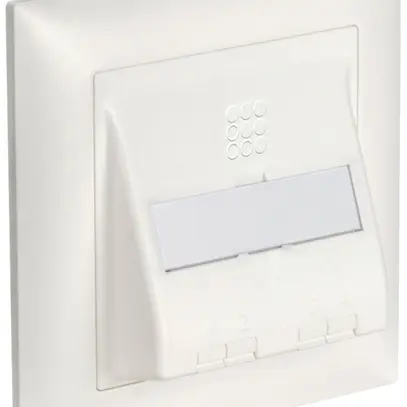 Kit frontal FTTH ENC AGRO OTO non équipé 86×86×20mm blanc 
