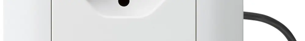 Prise INC kallysto T13 L2 blanc pour câble plat Technofil 