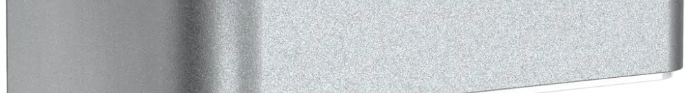 Lampada a muro LED Steinel L 800 iHF 10W 611lm 3000K IP44 argento 