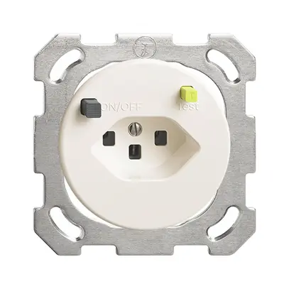 Prise ENC FH T23 FI 30mA PM, blanc 