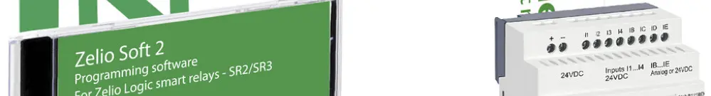 Modulo di comando kit Zelio II compact 24V, SR2B121BD 