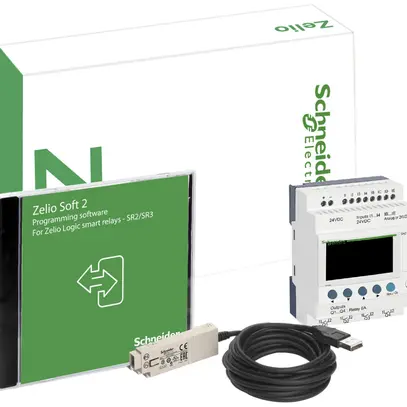 Module de commande kit Zelio II compact 24V, SR2B121BD 