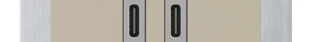 Prise de charge USB ENC Hager kallysto C-C 20W 5V 77×77mm beige 