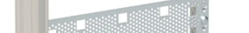 Panneau média ComfortLine 8 rangées 36UM 3 rangées DIN 1200×250×78mm 