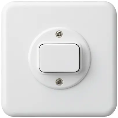 Interrupteur ENC basico 3/2L blanc 