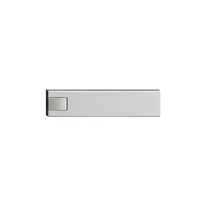 Tasto 1/4 KNX/elettronic.s.LED EDIZIOdue comando semplice silver 