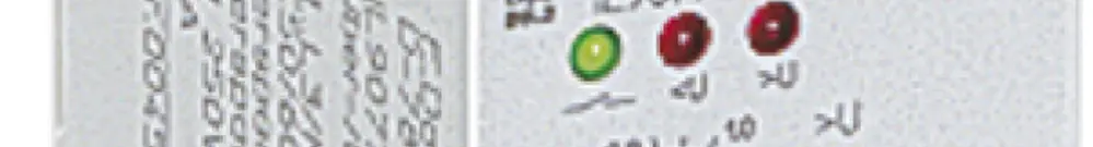REG-Über-/Unterspannungsrelais Dold IL 9077, 3L, 400VAC 0.9…1.3/0.7…1.1×Un 