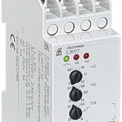 Relais de sur-/sous-tension AMD Dold IL 9077, 3L, 400VAC 0.9…1.3/0.7…1.1×Un 