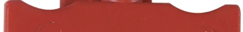 Verrouillage de porte ZX464 rouge 