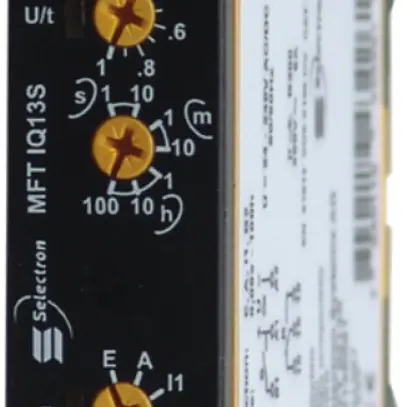 Relais multifunction temporisé MFT 1C, 24…240VAC/DC 