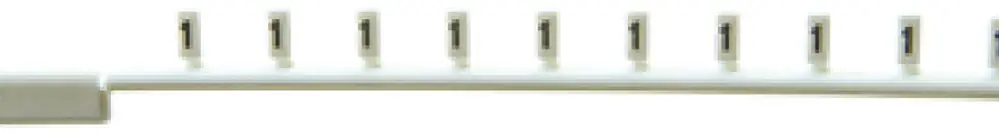 Bacchetta indicatrice Woertz bianco iscrizione: X 