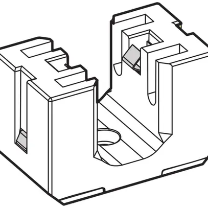 Portalampada per Circline T5 2Gx13 