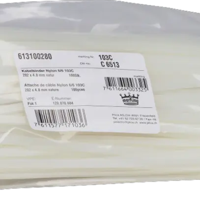 Fascetta marKing 4.8/202mm bianco 