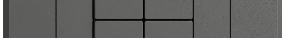 Comando per interruttore tapparelle INC EDIZIO.liv Wiser SNAPFIX® 2C 4T grs 