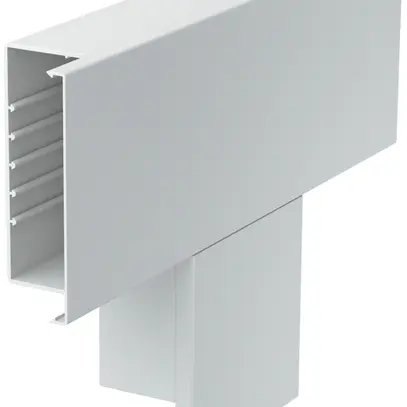 Dérivation T Bettermann 400×170×80mm, PVC, gris clair, 7035 