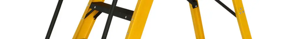 Échelle à plateforme Plica MEGASTEP 6 échelons 2.8m 370×568mm PRV EN131 17kg 