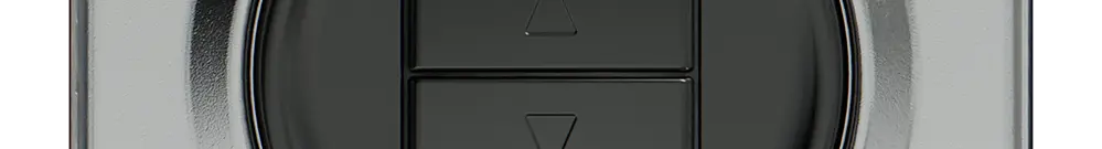 Pulsante tapparelle ELEMENT 1P 2 tasti alluminio 