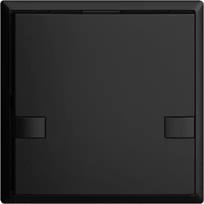 Pulsante INC KNX 1×EDIZIOdue colore nero RGB senza LED 