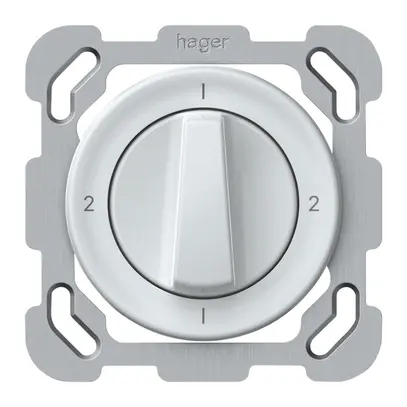 Interruttore rotativo INC origin commutatore 3/1L 16A 250V 1-2-1-2 77×77mm bi 