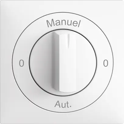 Interrupteur rotatif ENC EDIZIOdue 2/1L blanc 