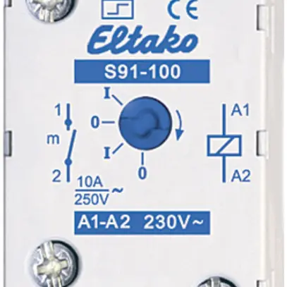 Teleruttore INS Eltako 12VAC 1Ch, S91-100 