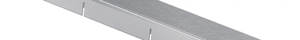 Coperchio tehalit BKB superiore c.spazzola p.canale a pavimento 200×1000×3mm 