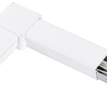 Connecteur d'angle RTS 8 fils, blanc 