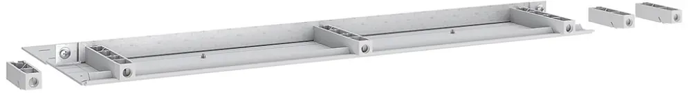 Paroi de séparation Schneider Electric Prisma XS, PVC horiz.2-p, p.prof.280 mm 