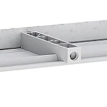 Paroi de séparation Schneider Electric Prisma XS, PVC horiz.2-p, p.prof.280 mm 