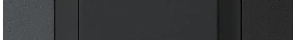 Interruttore INC kallysto.trend 3/1L nero 