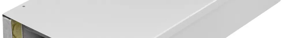 Raccordo T tehalit FWK 3E 50×210mm a 50×60mm, bianco traffico 