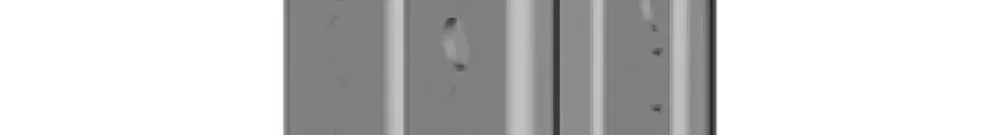 Support double EBO 1200mm zingué à chaud par immersion 