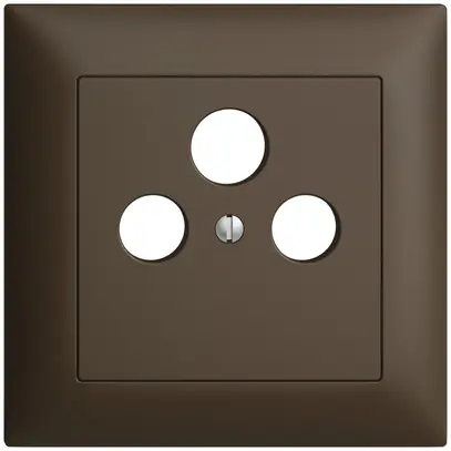 Kit frontale INC EDIZIOdue coffee 88×88mm 