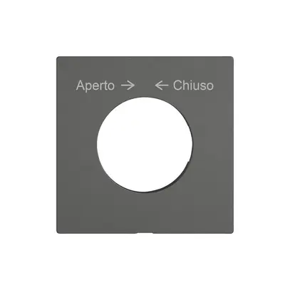 Kit di montaggio EDIZIO.liv SNAPFIX® pulsante girevole chi.Aperto → ← Chiuso grs 