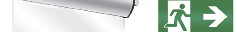Lampada di emergenza ESYLUX SLC EL LED IR 230V 3W IP40 3h all fissaggio laterale 