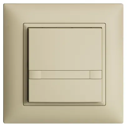 Pulsante KNX RGB INC EDUE FMI, 250mW, s.LED, carta, 1×pulsante, C.2×T., van 
