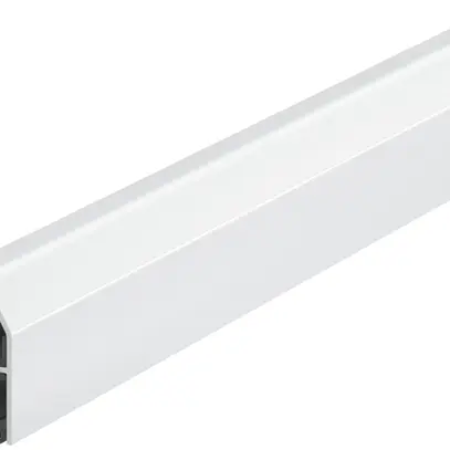 Canale battiscopa Bettermann SL kit 20×50 9010, PVC, bianco puro, 9010 