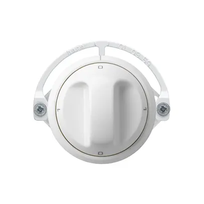 Insert pour interrupteur rotatif ENC basico 0/1L blanc 