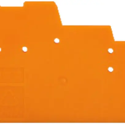 Paroi de fermeture WAGO 1mm orange WAGO 