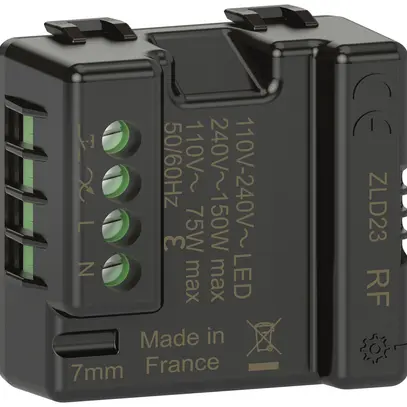 Actionneur-commutateur/variateur RF INC Legrand Netatmo, 1×150W 230V, 1 entrée 